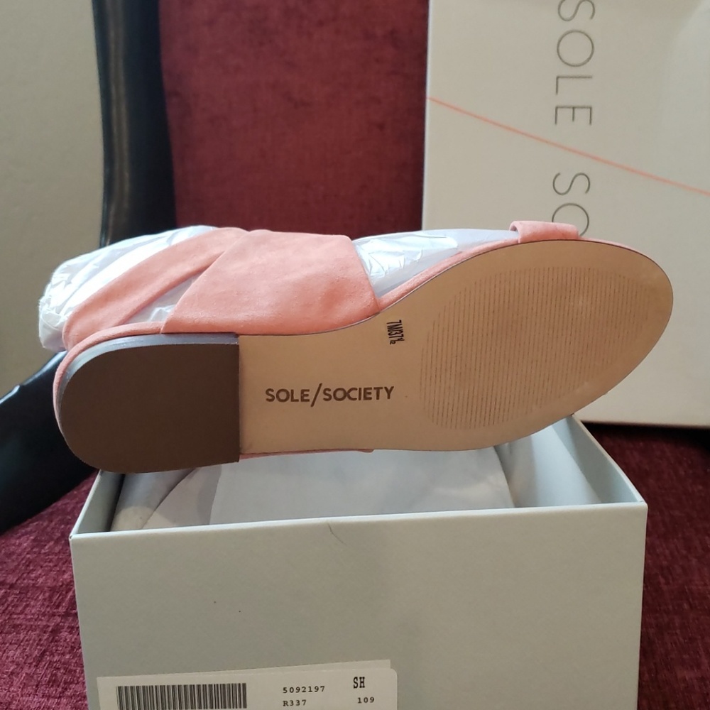 Sole Society –Calynda Bow Ankle Wrap 7 - Picture 6 of 7